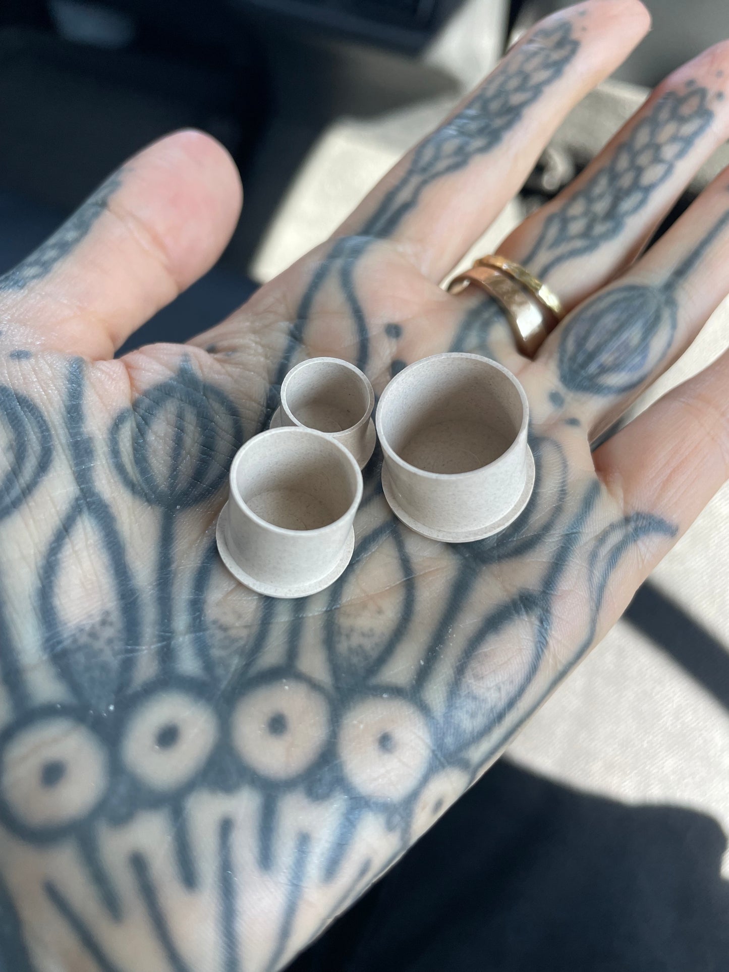 BIODEGRADABLE  INK CUPS