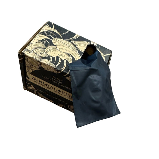 Biodegradable clipcord sleeve eco friendly sustainable tattoo supply 